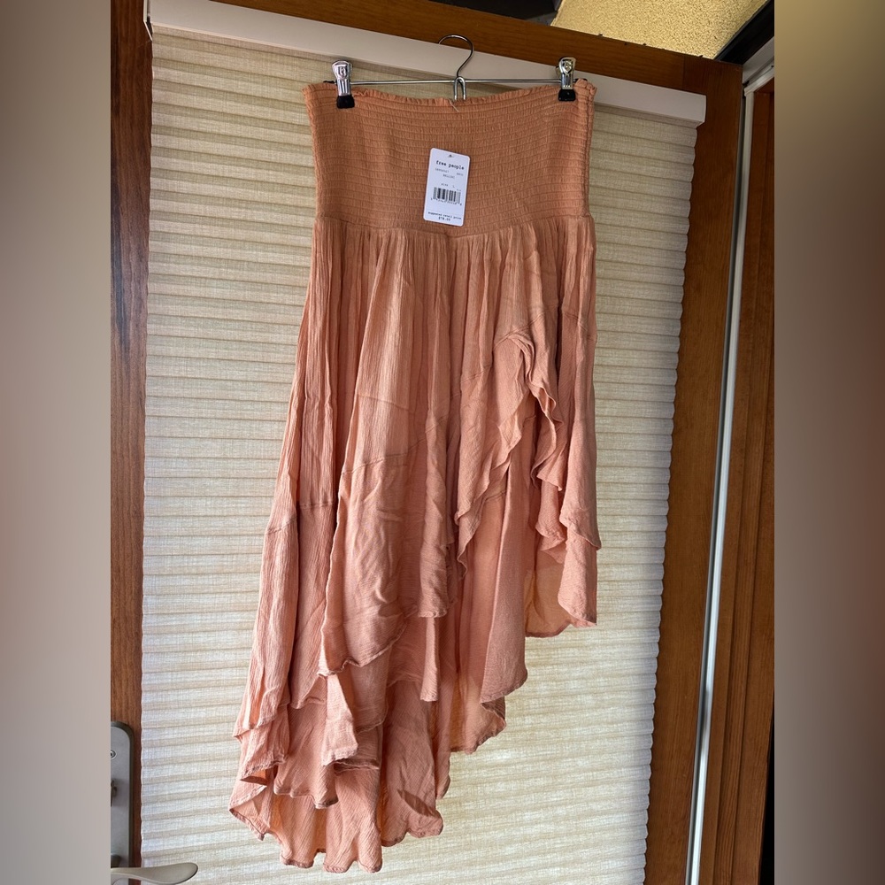 NWT Free People Convertible Skirt L